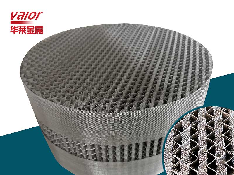 不銹鋼絲網(wǎng)波紋填料